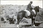 106-01: Man Horseback Riding by George Fryer Sternberg 1883-1969