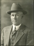026_03: Portrait of George Sternberg Wearing a Hat by George Fryer Sternberg 1883-1969