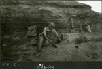 037_02: 53-26 Charles at an Excavation Site by George Fryer Sternberg 1883-1969