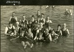 067_01: Sternberg in a Swimmers Group Photo by George Fryer Sternberg 1883-1969