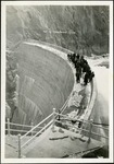 071_01: Top of Shoshone Dam 34 by George Fryer Sternberg 1883-1969