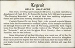 076_02: Legend Hell's Half-Acre by George Fryer Sternberg 1883-1969