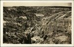 076_03: Hell's Half Acre, Wyoming by George Fryer Sternberg 1883-1969