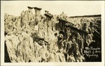 077_01: The Pinnacles Hell's Half Acre, Wyoming by George Fryer Sternberg 1883-1969