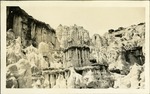 077_02: The Pulpit Hell's Half Acre, Wyoming by George Fryer Sternberg 1883-1969