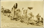 078_01: Custer Massacre Reenactment by George Fryer Sternberg 1883-1969