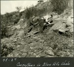 079_02: 48-27 Concretions in Blue Hills Shale by George Fryer Sternberg 1883-1969
