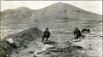 093_03: Gilmore and Cooke at Excavation Site by George Fryer Sternberg 1883-1969