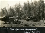 098_01: 27-28 Two Medicine Campground at Glacier National Park, Montana by George Fryer Sternberg 1883-1969