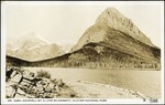 100_04: No. 4093--Grinnell Mt, & Lake McDermott, Glacier National Park by George Fryer Sternberg 1883-1969