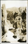 105_01: Needles Highway Custer State Park South Dakota. Stevens Photo N. 27 by George Fryer Sternberg 1883-1969