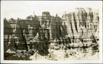 105_04: Erosion Detail Sheep Mountain Table, South Dakota by George Fryer Sternberg 1883-1969