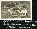 067_03: Myrl Walker- George Zeigler- George Sternberg Excavation Site by George Fryer Sternberg 1883-1969