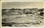 013_02: Bird's Eye View of Old Laguna Indian Pueblo. 349 by George Fryer Sternberg 1883-1969