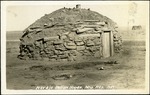 017_03: Navajo Indian Hogan, New Mexico 357 by George Fryer Sternberg 1883-1969