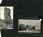 023_00: Two Black and White Photos of Fossil Hunting - New Mexico by George Fryer Sternberg 1883-1969
