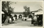 057_02: Casino Entrance. Agua Caliente, Mexico 2 by George Fryer Sternberg 1883-1969