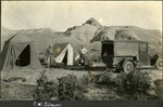 095_02: C.W. Gilmore at Camp by George Fryer Sternberg 1883-1969