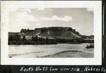 111_02: Scott's Bluff from River Side, Nebraska by George Fryer Sternberg 1883-1969