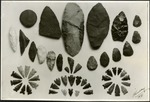009_05: Arrowheads and Flint Rocks by George Fryer Sternberg 1883-1969