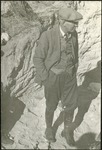 024_04: Clarence E. Rarick on the Swayze Ranch Quarry by George Fryer Sternberg 1883-1969