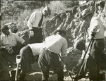 026_06: Group Work at an Excavation Site by George Fryer Sternberg 1883-1969