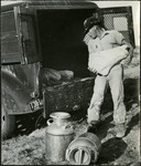 042_03: Carrying a Fossil to a Truck by George Fryer Sternberg 1883-1969