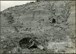018_04: Man Working on the Side of a Mountain by George Fryer Sternberg 1883-1969