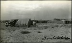 025_01: A Camp Set Up Near Kimbeto, New Mexico by George Fryer Sternberg 1883-1969