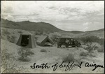 029_03: Camp Site South of Safford, Arizona by George Fryer Sternberg 1883-1969