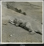 051_03: George F. Sternberg Napping on the Ground by George Fryer Sternberg 1883-1969