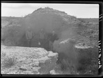Three Men Fossil Hunting Near Elkader, Kansas (1954) by George Fryer Sternberg 1883-1969