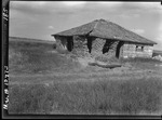 Sod Side of Building Near Elkader, Kansas (1954)
