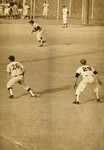 Late 1960s Fort Hays State University Baseball Players on Field by Fort Hays State University Athletics