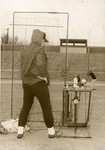 Late 1960s Fort Hays State University Baseball Batter and Pitching Machine by Fort Hays State University Athletics