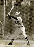 Late 1960s Fort Hays State University Baseball Batter by Fort Hays State University Athletics