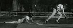 1980 Baseball Player Doug Stein Sliding into Base by Fort Hays State University Athletics