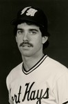 1985 Fort Hays State University Baseball Team Member Grant Harden by Fort Hays State University Athletics