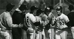 Baseball Players at End of Game by Fort Hays State University Athletics