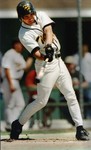 1998 Fort Hays State University Baseball Team Member Jeff Frase Batting by Fort Hays State University Athletics