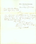 Order for Col. Bowen to Report to Atchison, Kansas