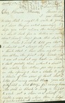 Letter from Henry Shaw to his cousin Thomas Shaw by Henry B. Shaw