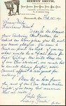 Letter from Sidney Smith by Sidney Smith
