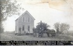 Postcard: Moving F. W. Moody Residence, Norton Kansas
