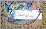 Postcard: Best Wishes, Postmarked Delia, Kansas