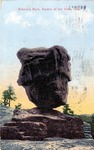 Postcard: Balanced Rock, Garden of the Gods, Colorado