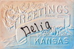 Postcard: Greetings from Delia Kansas
