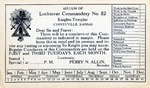Postcard: Asylum of Lochinvar Commandery No. 52