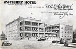 Postcard: McCleary Hotel and Offices of Dr. A. S. McCleary