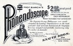 Postcard: Advertisement for Prof. Biachi's Phonendoscope